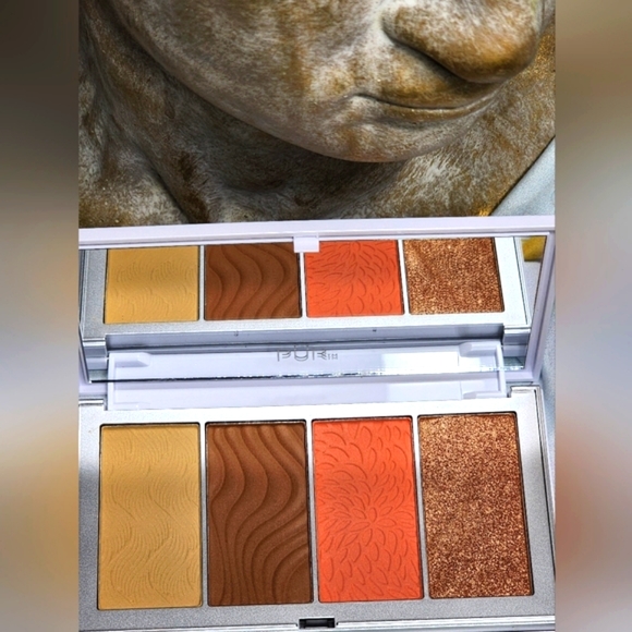 PUR 4 in 1 Perfecting Face Palette in Dark Deep NEW - Picture 11 of 13